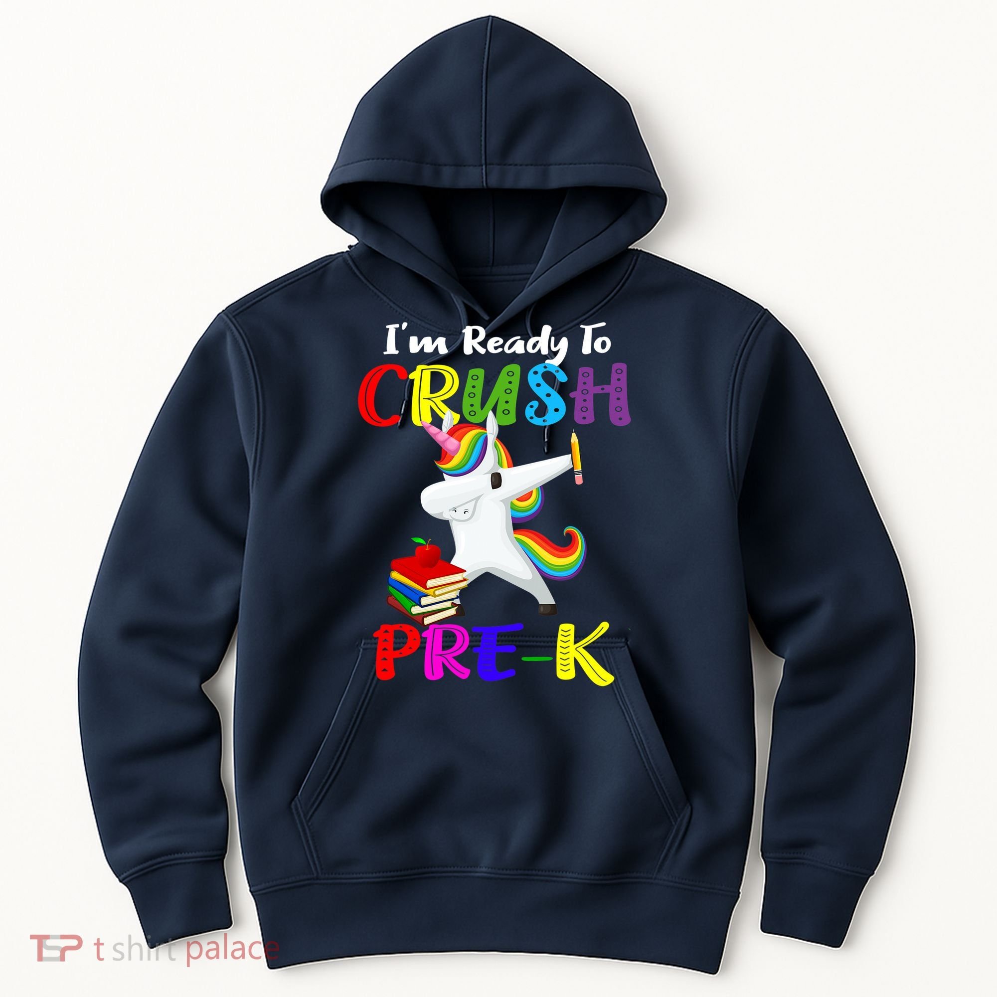 I'm Ready To Crush Pre K Tee Dabbing Unicorn Pre School Pre K Hoodie