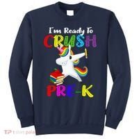 I'm Ready To Crush Pre K Tee Dabbing Unicorn Pre School Pre K Sweatshirt thumb 0