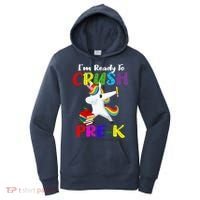 I'm Ready To Crush Pre K Tee Dabbing Unicorn Pre School Pre K Women's Hoodie thumb 0