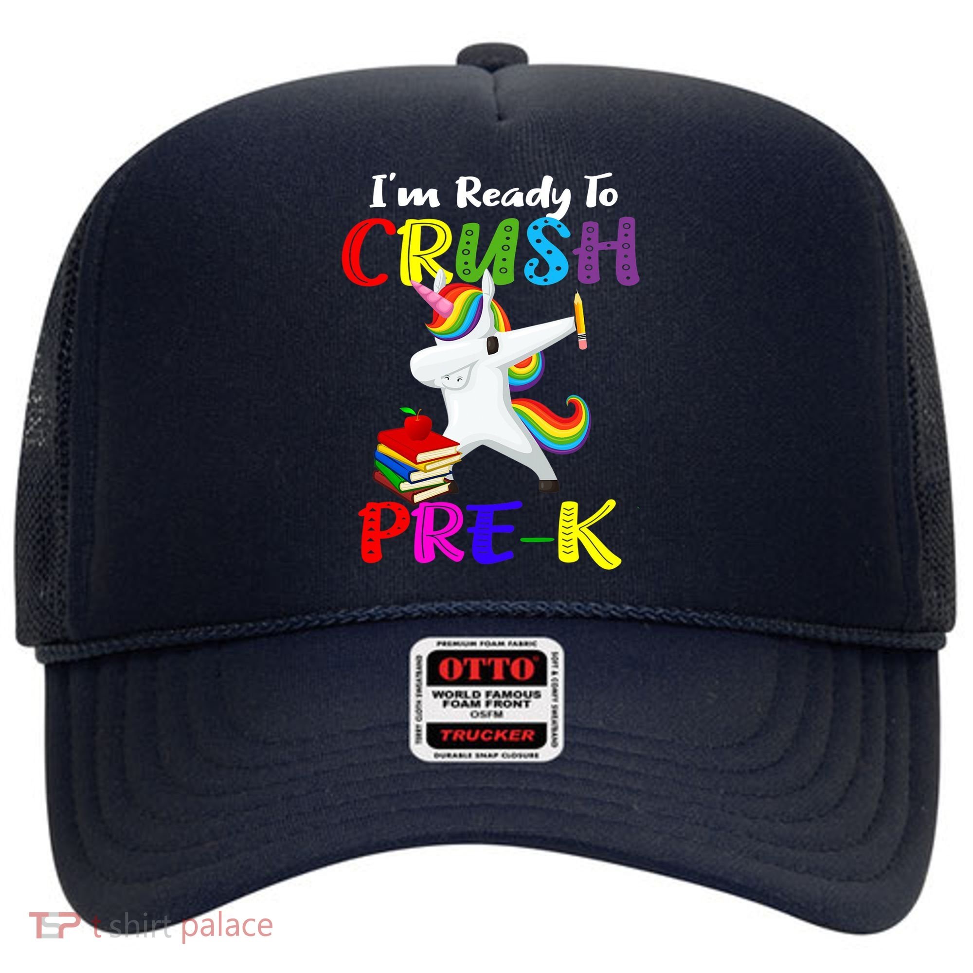 I'm Ready To Crush Pre K Tee Dabbing Unicorn Pre School Pre K Hat