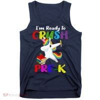 I'm Ready To Crush Pre K Tee Dabbing Unicorn Pre School Pre K Tank Top thumb 0