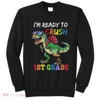 IM Ready To Crush 1st Grade Dinosaur 1st Day Of School Sweatshirt thumb 0