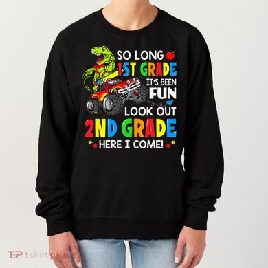 I'm Ready To Crush 2nd Grade T Rex Dinosaur Back To School Women's Sweatshirt