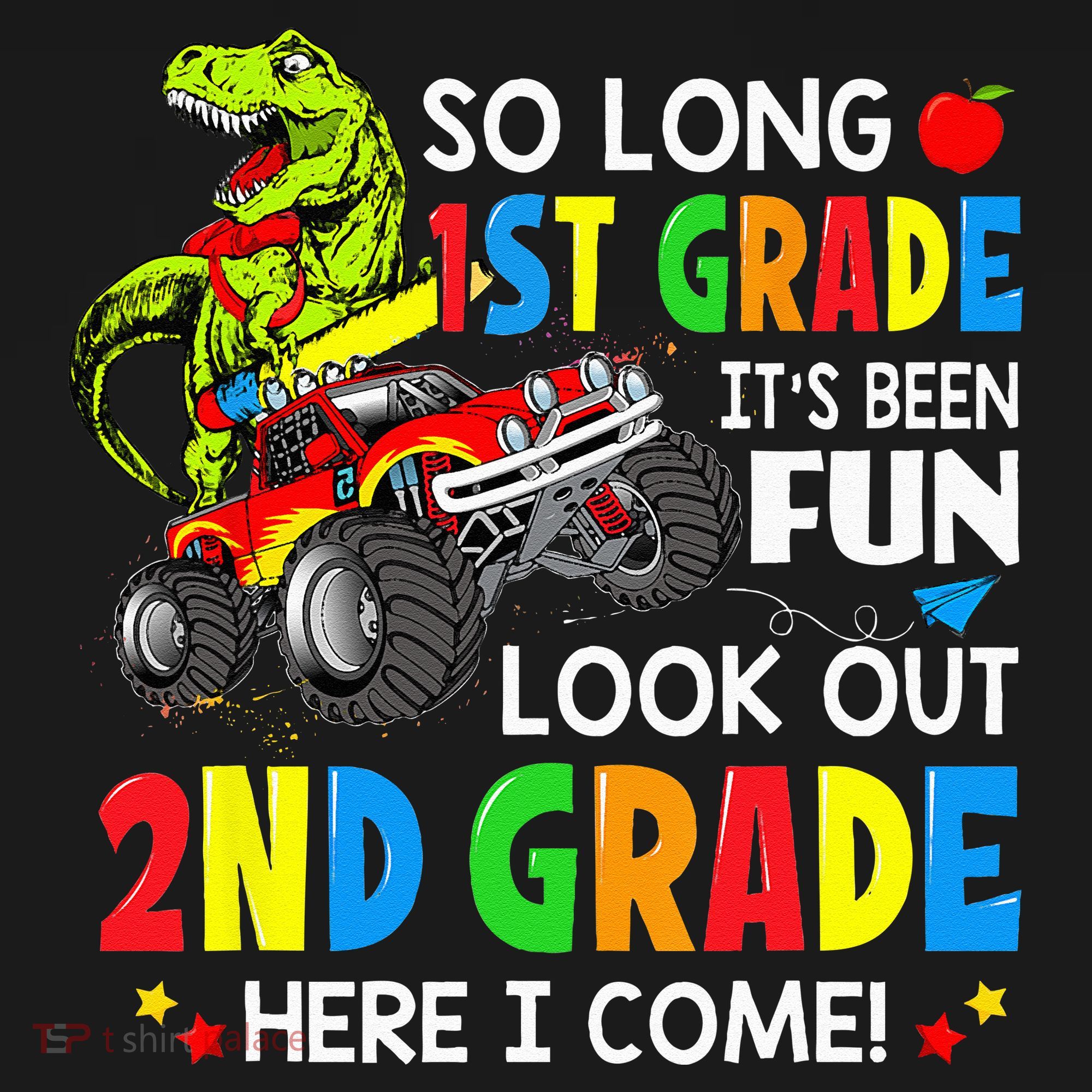 I'm Ready To Crush 2nd Grade T Rex Dinosaur Back To School Long Sleeve Shirt
