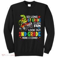 I'm Ready To Crush 2nd Grade T Rex Dinosaur Back To School Sweatshirt thumb 0