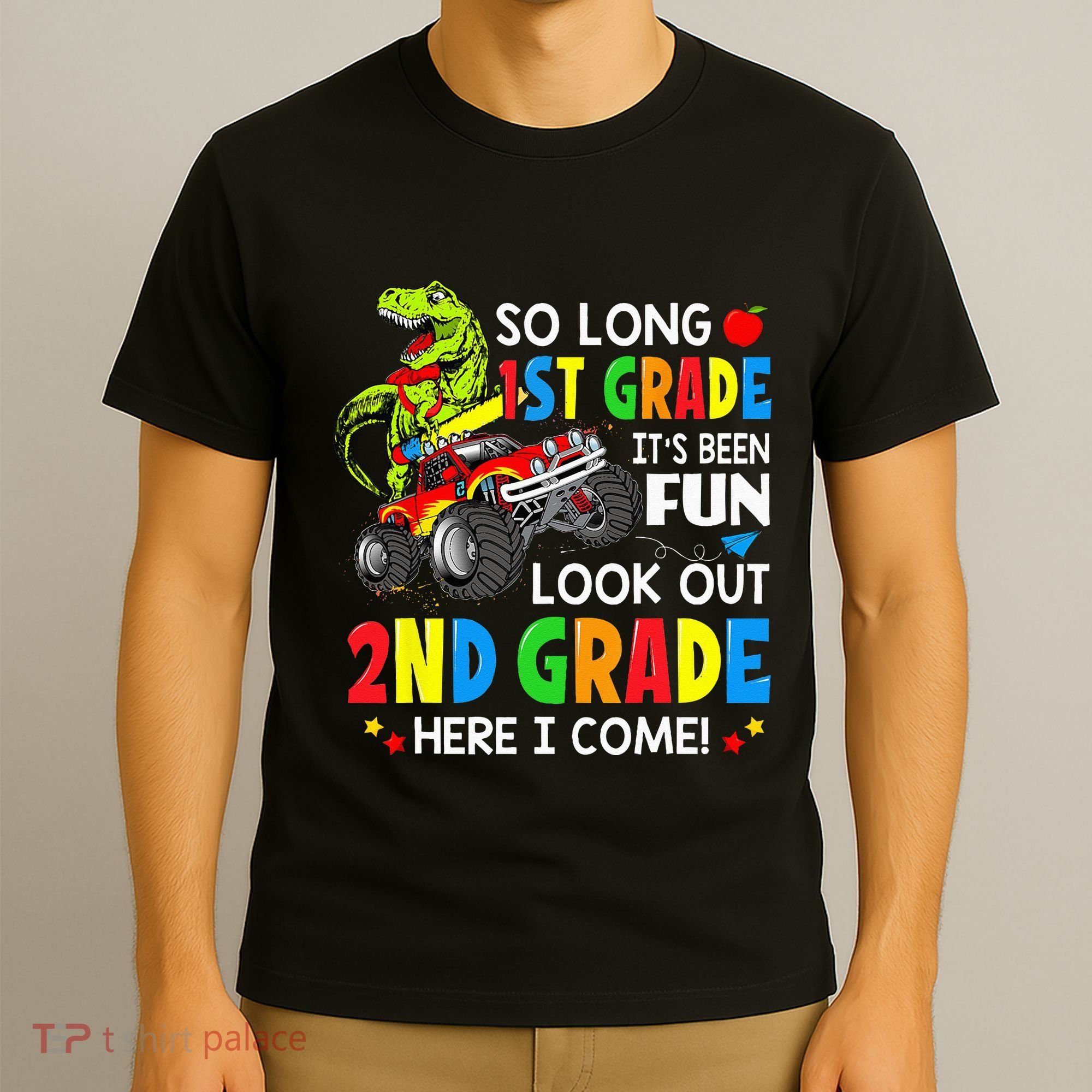 I'm Ready To Crush 2nd Grade T Rex Dinosaur Back To School T-Shirt