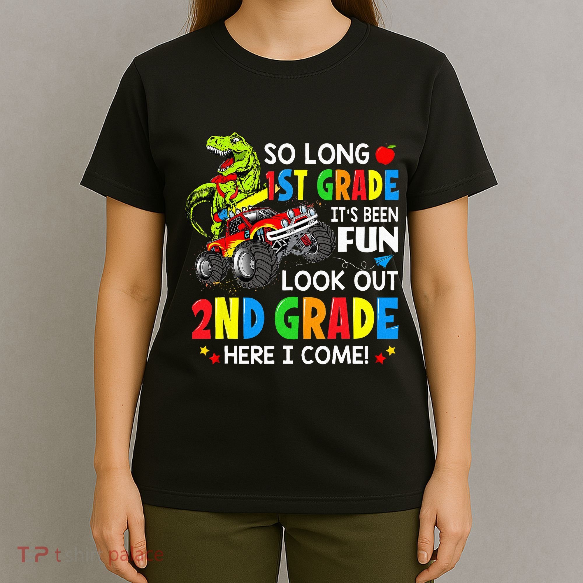 I'm Ready To Crush 2nd Grade T Rex Dinosaur Back To School T-Shirt