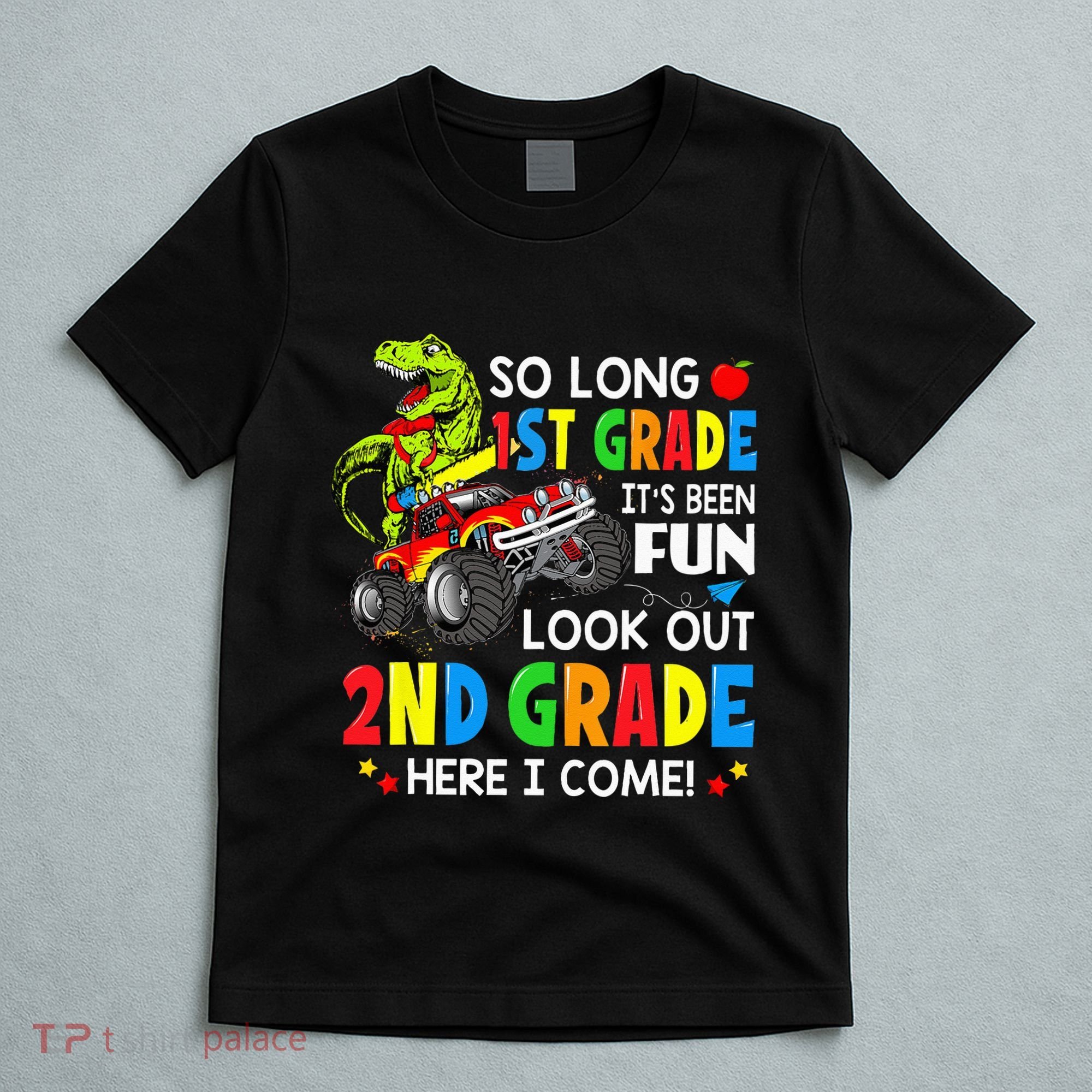 I'm Ready To Crush 2nd Grade T Rex Dinosaur Back To School T-Shirt