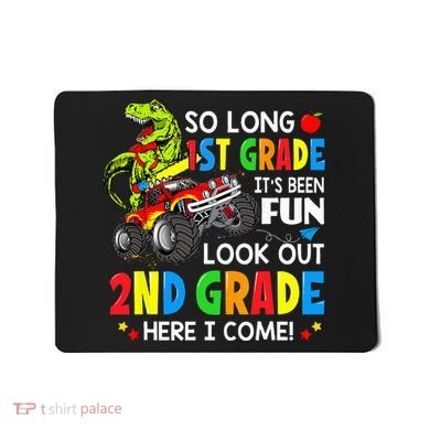 I'm Ready To Crush 2nd Grade T Rex Dinosaur Back To School Mousepad