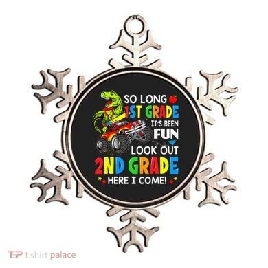 I'm Ready To Crush 2nd Grade T Rex Dinosaur Back To School Ornament