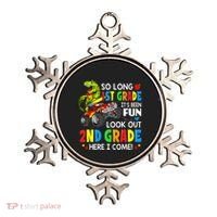 I'm Ready To Crush 2nd Grade T Rex Dinosaur Back To School Ornament thumb 0