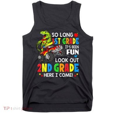 I'm Ready To Crush 2nd Grade T Rex Dinosaur Back To School Tank Top