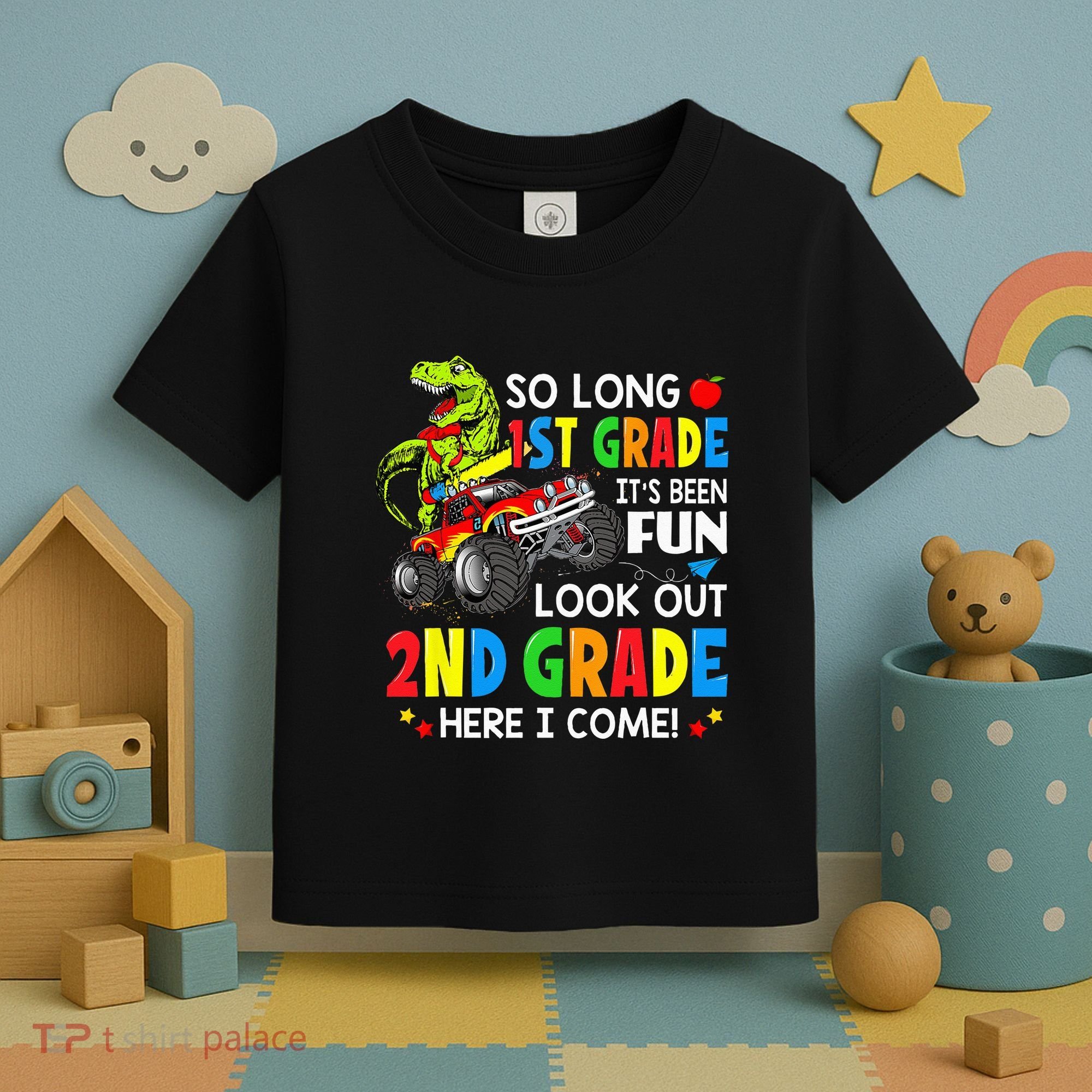 I'm Ready To Crush 2nd Grade T Rex Dinosaur Back To School Toddler T-Shirt