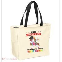 Im Ready To Crush First Grade First Grade Graduation Meaningful Gift Tote Bag thumb 2