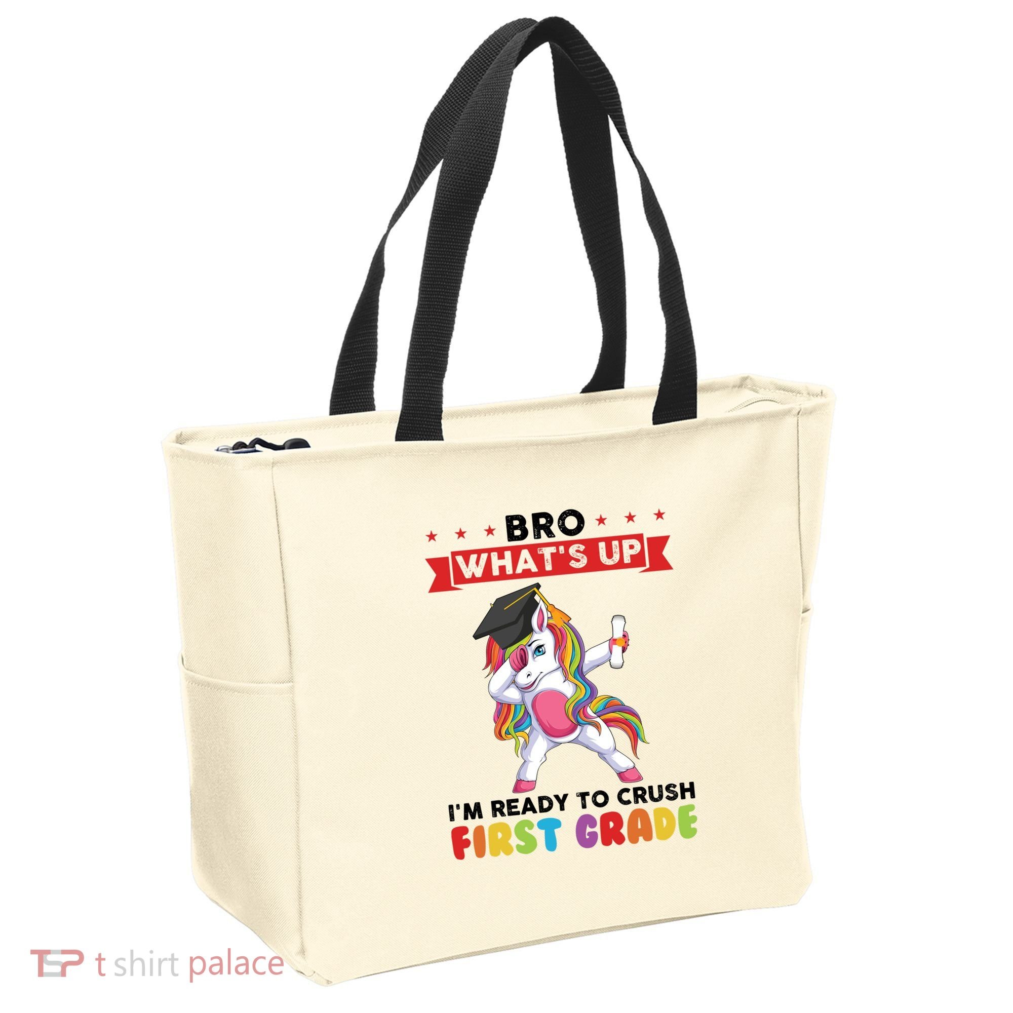 Im Ready To Crush First Grade First Grade Graduation Meaningful Gift Tote Bag