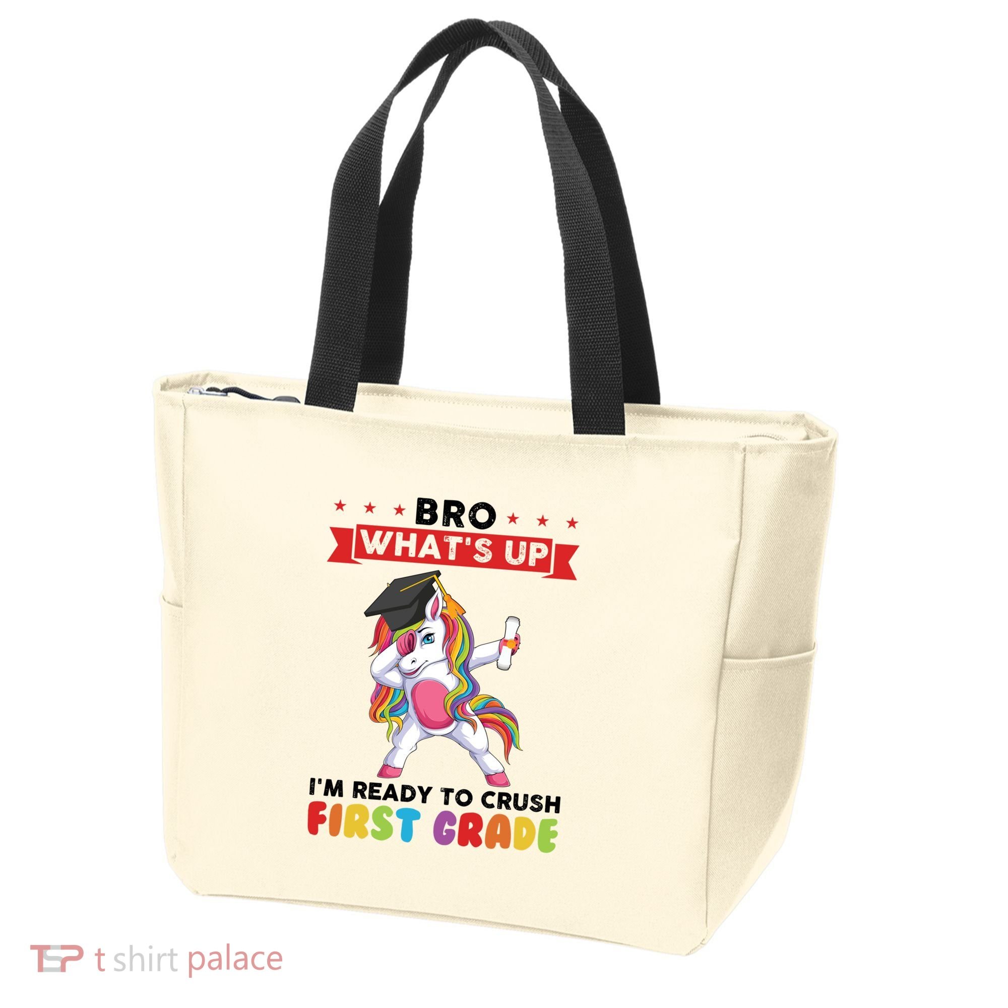 Im Ready To Crush First Grade First Grade Graduation Meaningful Gift Tote Bag