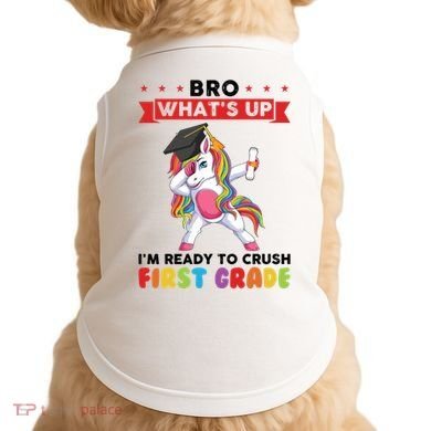 Im Ready To Crush First Grade First Grade Graduation Meaningful Gift Doggie Tank