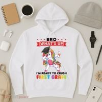 Im Ready To Crush First Grade First Grade Graduation Meaningful Gift Hoodie thumb 3