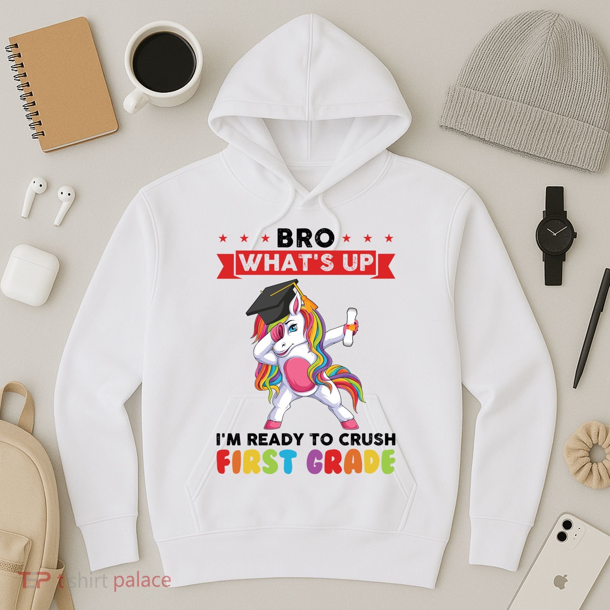 Im Ready To Crush First Grade First Grade Graduation Meaningful Gift Hoodie