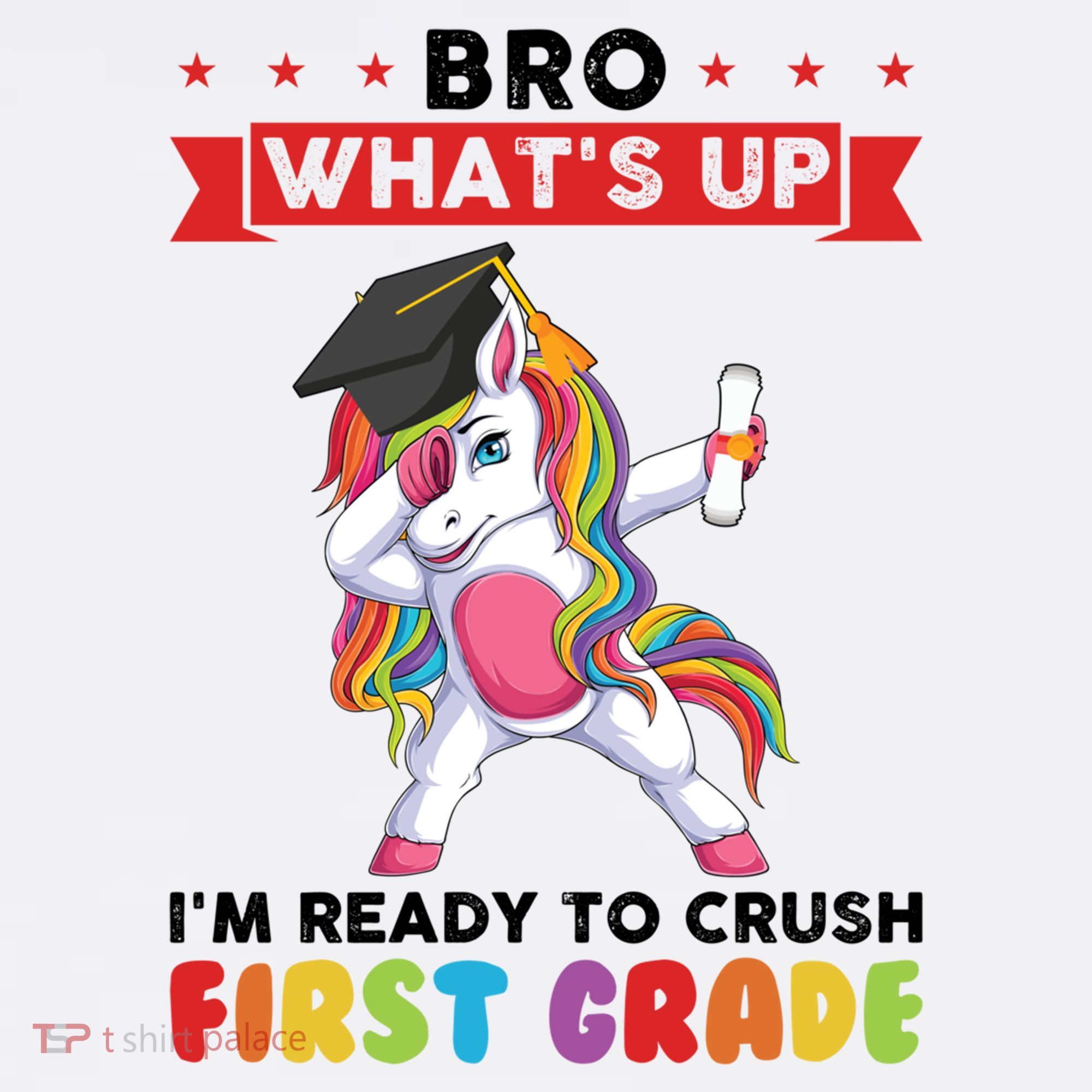Im Ready To Crush First Grade First Grade Graduation Meaningful Gift Women's Hoodie