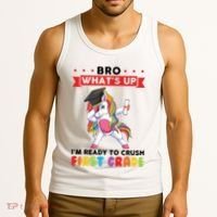 Im Ready To Crush First Grade First Grade Graduation Meaningful Gift Tank Top thumb 3