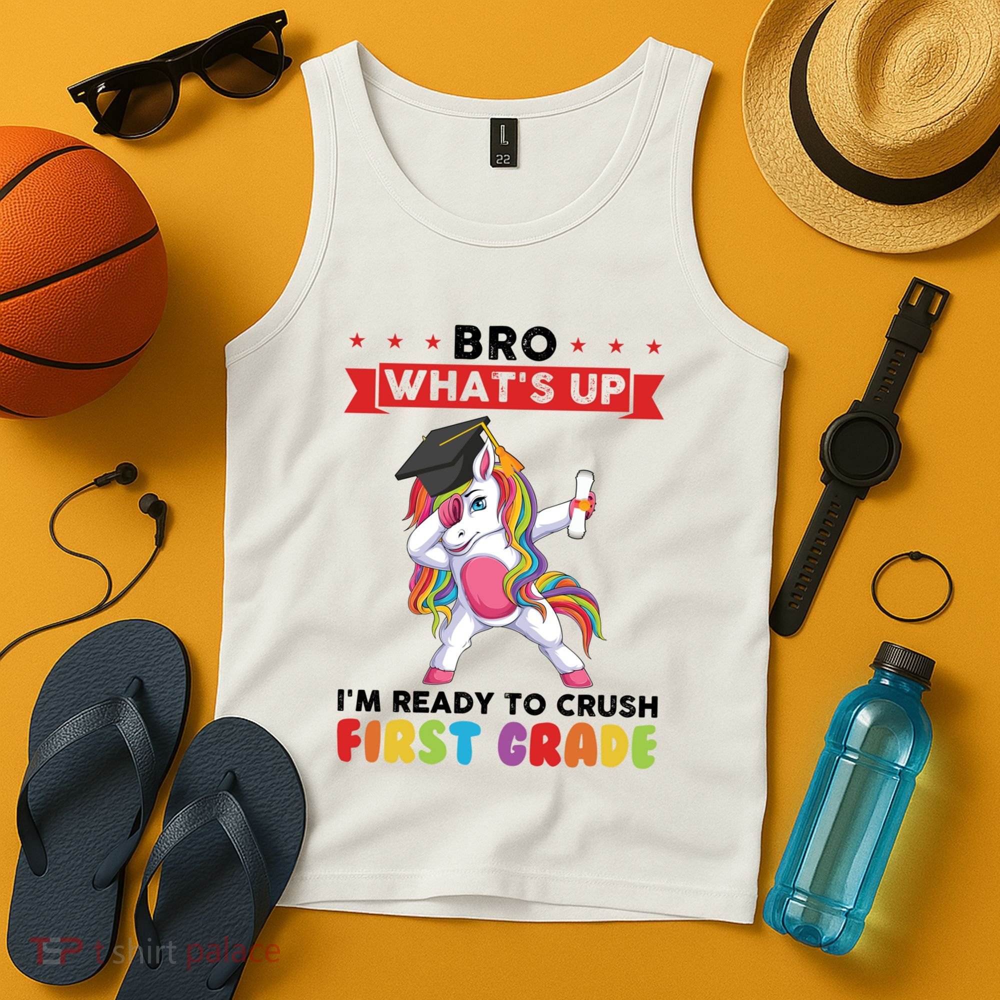 Im Ready To Crush First Grade First Grade Graduation Meaningful Gift Tank Top