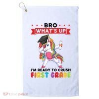 Im Ready To Crush First Grade First Grade Graduation Meaningful Gift Golf Towel thumb 0