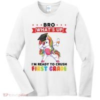 Im Ready To Crush First Grade First Grade Graduation Meaningful Gift Women's Long Sleeve Shirt thumb 0