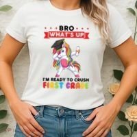 Im Ready To Crush First Grade First Grade Graduation Meaningful Gift Women's T-Shirt thumb 2