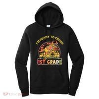 Im Ready To Crush 1st grade Dinosaur T Rex Back To School Gift Women's Hoodie thumb 0