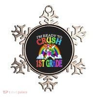 Im Ready To Crush 1st Grade Dabbing Unicorn Back To School Ornament thumb 0