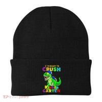 I'm Ready To Crush Kindergarten Back To School Dinosaur Tee Beanie thumb 0