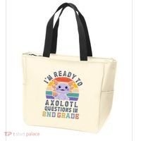 IM Ready To Axolotl Questions In 2nd Grade Back To School Tote Bag thumb 3