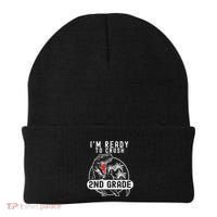 Im Ready To Crush 2nd Grade Dinosaur T Rex Back To School Beanie thumb 0