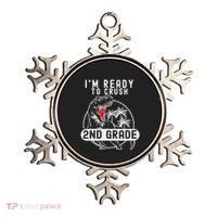 Im Ready To Crush 2nd Grade Dinosaur T Rex Back To School Ornament thumb 0