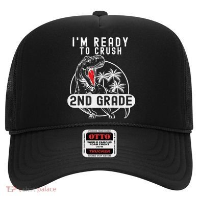 Im Ready To Crush 2nd Grade Dinosaur T Rex Back To School Hat