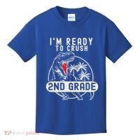 Im Ready To Crush 2nd Grade Dinosaur T Rex Back To School Kids T-Shirt thumb 0