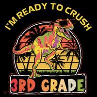 Im Ready To Crush 3rd Grade Dinosaur T Rex Back To School Gift Coffee Mug thumb 5