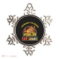 Im Ready To Crush 3rd Grade Dinosaur T Rex Back To School Gift Ornament thumb 0