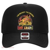 Im Ready To Crush 3rd Grade Dinosaur T Rex Back To School Gift Hat thumb 0