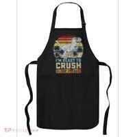 I'm Ready To Crush Kindergarten 1st Day Kinder Dinosaur Apron thumb 0