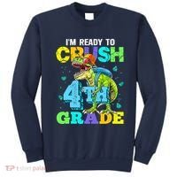 IM Ready To Crush 4th Grade Back To School Dinosaur Sweatshirt thumb 0