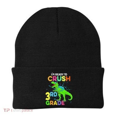 I'm Ready To Crush 3rd Grade Dinosaur Back To School Beanie