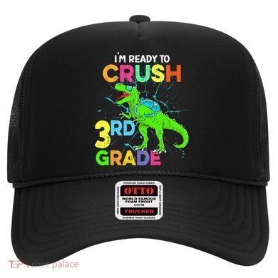 I'm Ready To Crush 3rd Grade Dinosaur Back To School Hat