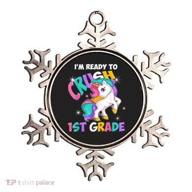Im Ready To Crush 1st Grade Unicorn Back To School Ornament
