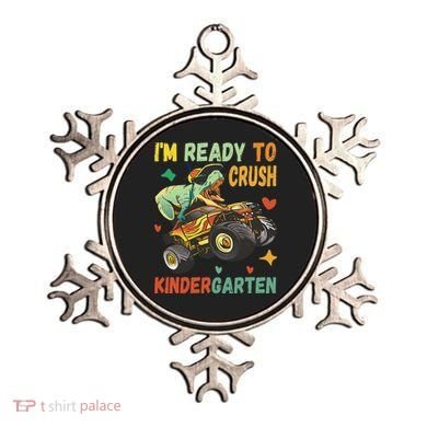I'm Ready To Crush Kindergarten Dinosaur Back To School Ornament
