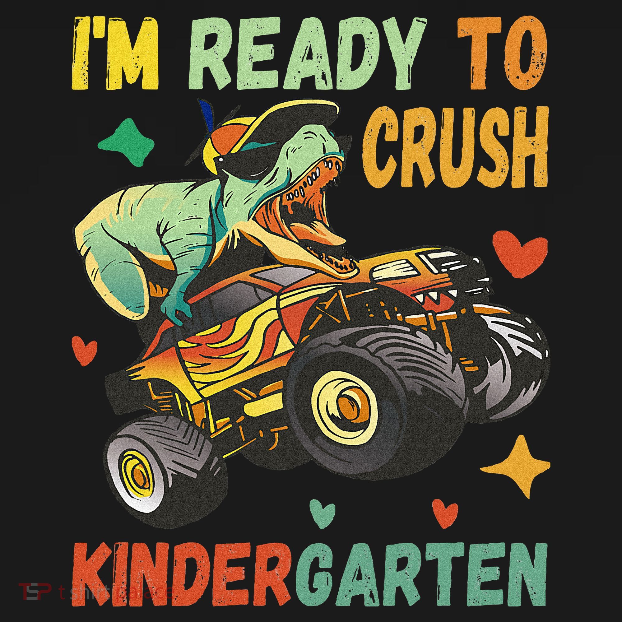 I'm Ready To Crush Kindergarten Dinosaur Back To School Women's Tank Top