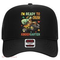 I'm Ready To Crush Kindergarten Dinosaur Back To School Hat thumb 0