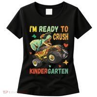 I'm Ready To Crush Kindergarten Dinosaur Back To School Women's T-Shirt thumb 0