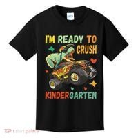 I'm Ready To Crush Kindergarten Dinosaur Back To School Kids T-Shirt thumb 0